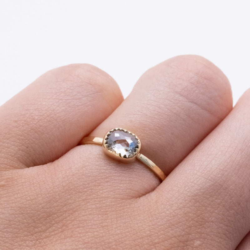 Stella Oval Diamond Ring
