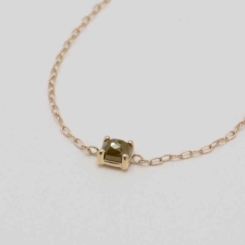 Khaki Square Diamond Bracelet
