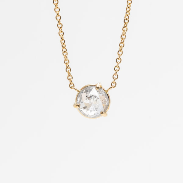 Stella Round Diamond Necklace