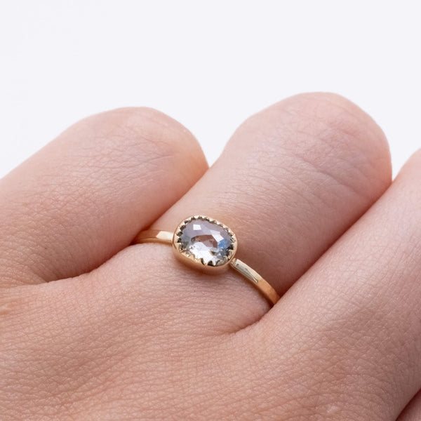 Stella Oval Diamond Ring