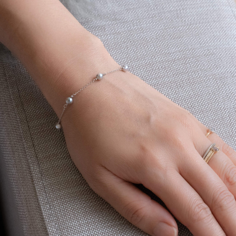 Akoya baroque pearl bracelet