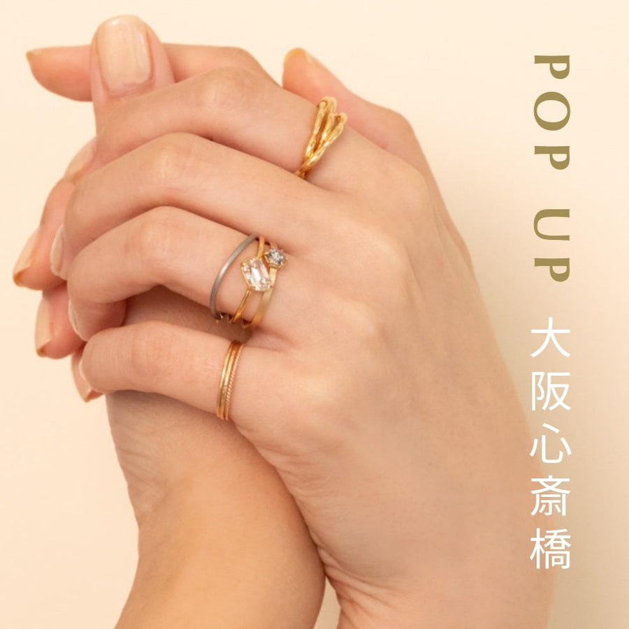 lily&co. K14YG 1粒 ダイヤリング lily&co. K14YG 1粒 ダイヤリング lily & co. jewelry｜リリー