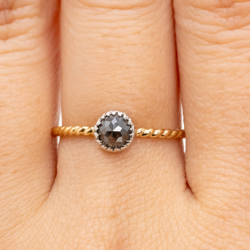 願い事のリング 18K+Platinum