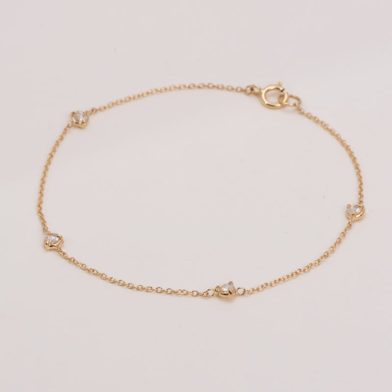 Dewdrop Diamond Bracelet