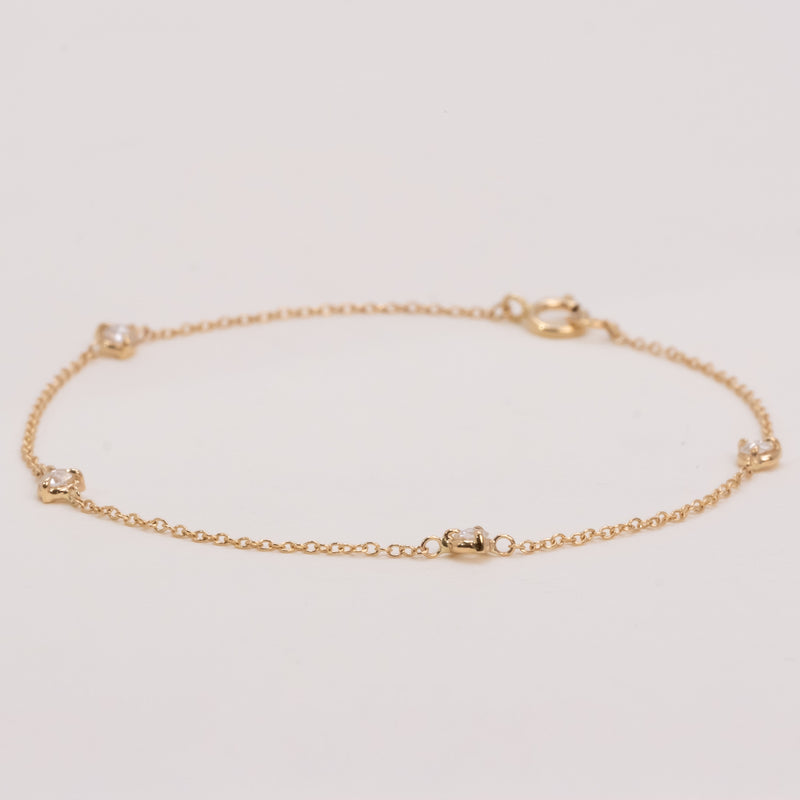 Dewdrop Diamond Bracelet