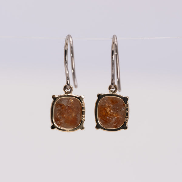 Terracotta Sunset Diamond Earrings