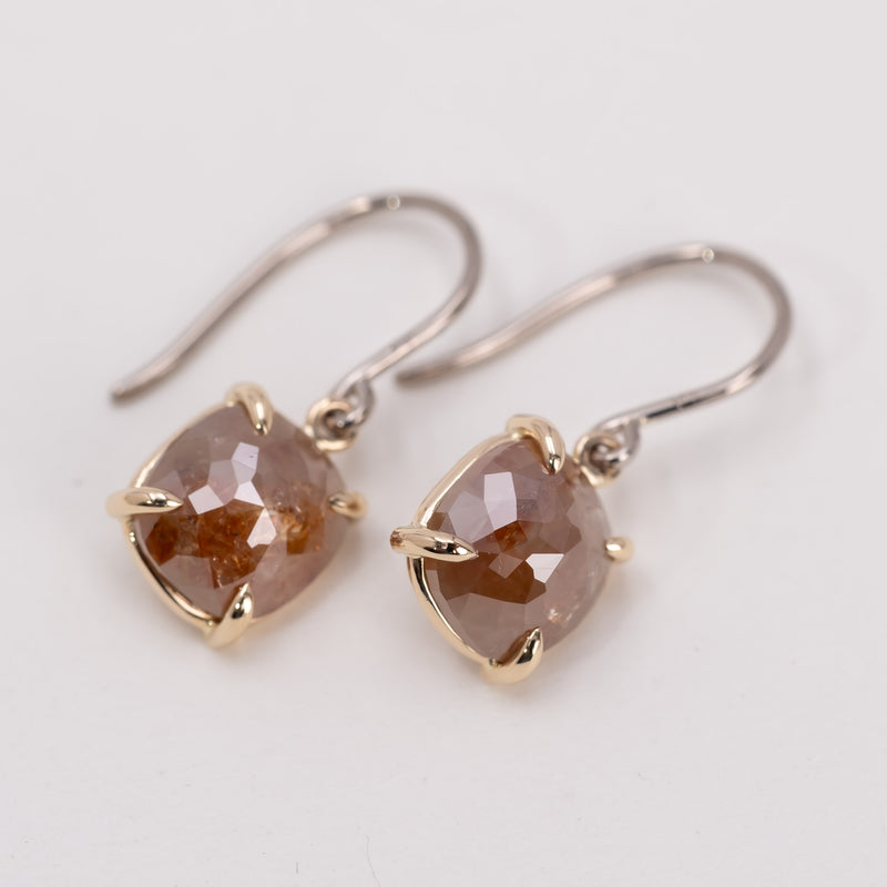 Terracotta Sunset Diamond Earrings