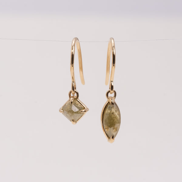 Fragments of Light Diamond Earrings