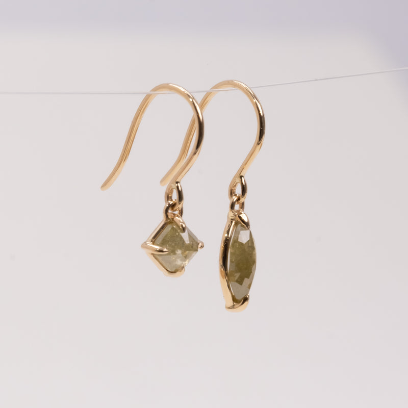 Fragments of Light Diamond Earrings