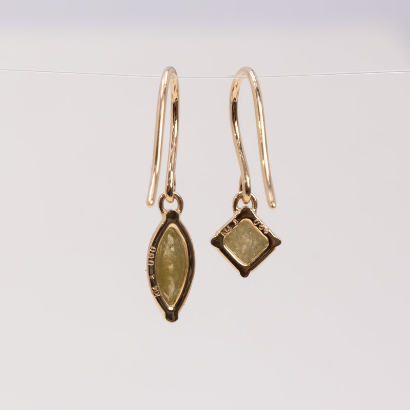 Fragments of Light Diamond Earrings