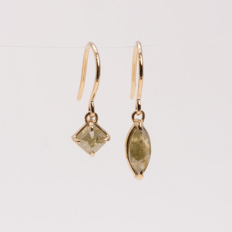 Fragments of Light Diamond Earrings
