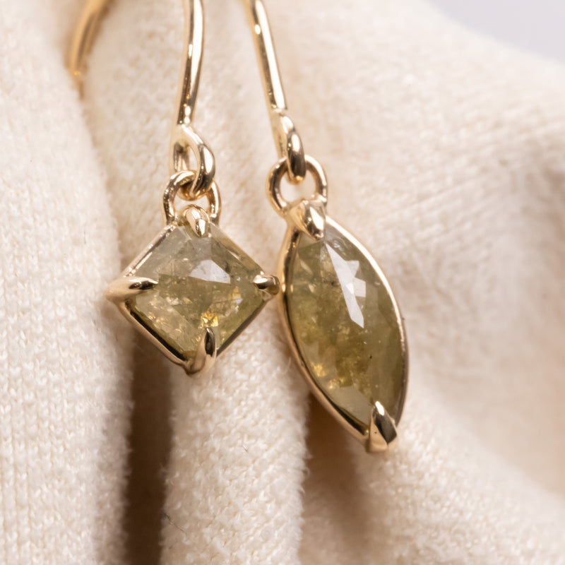 Fragments of Light Diamond Earrings