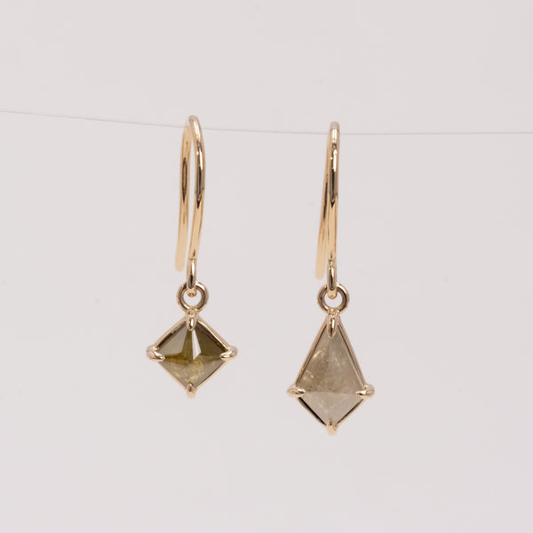 Fragments of Light Diamond Earrings