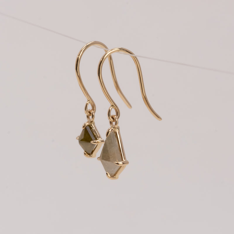 Fragments of Light Diamond Earrings