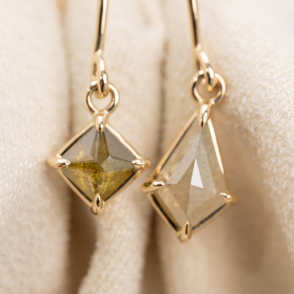 Fragments of Light Diamond Earrings