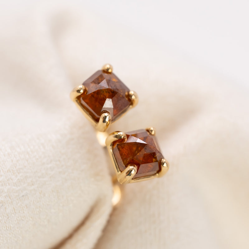 Caramel Diamond ピアス