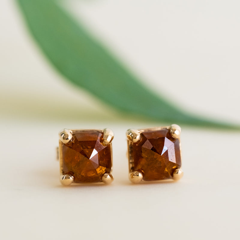 Caramel Diamond ピアス