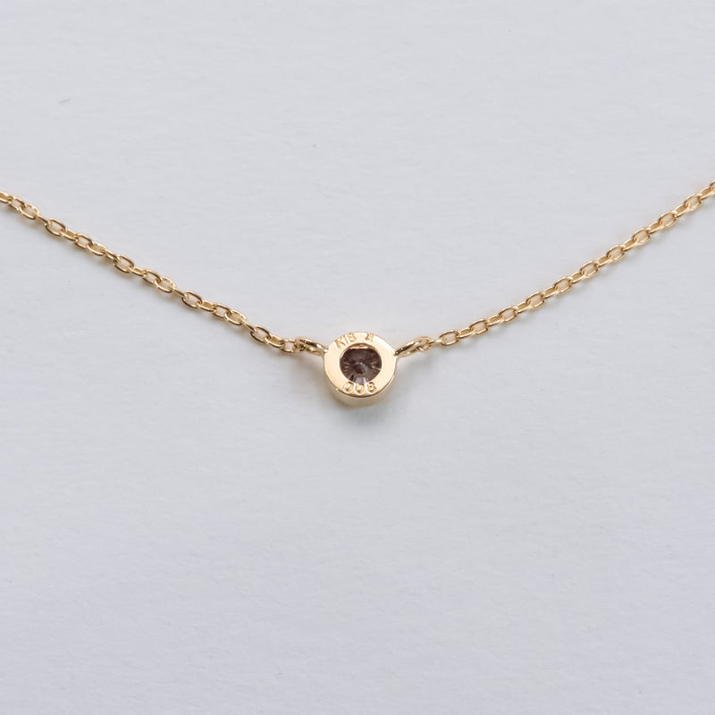 Pink Diamond Dew Necklace