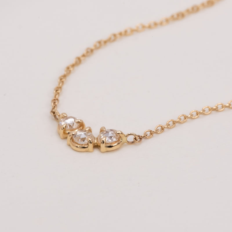 Dewdrop Diamond Necklace – Trio