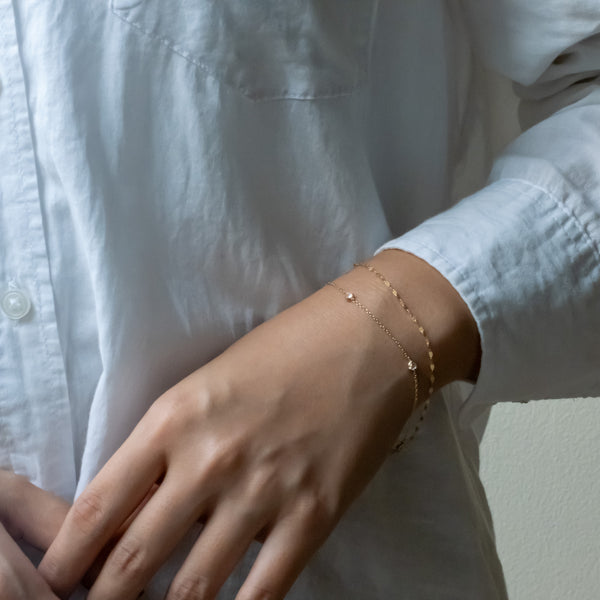 Dewdrop Diamond Bracelet