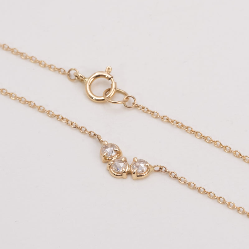 Dewdrop Diamond Necklace – Trio