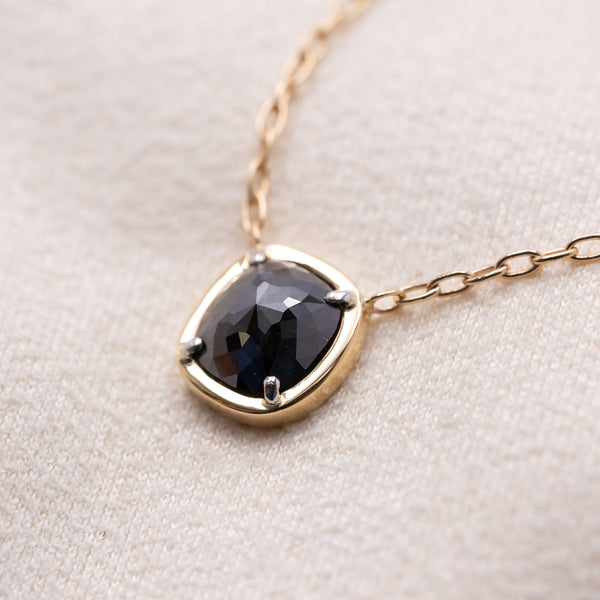 Cosmos black diamond necklace