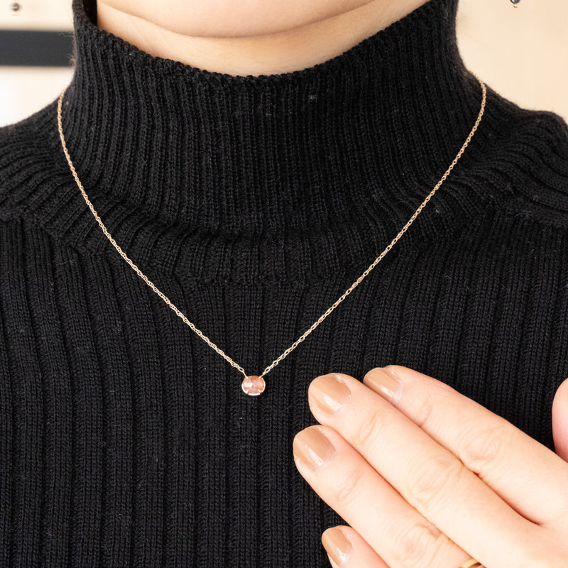 Strawberry Diamond Necklace