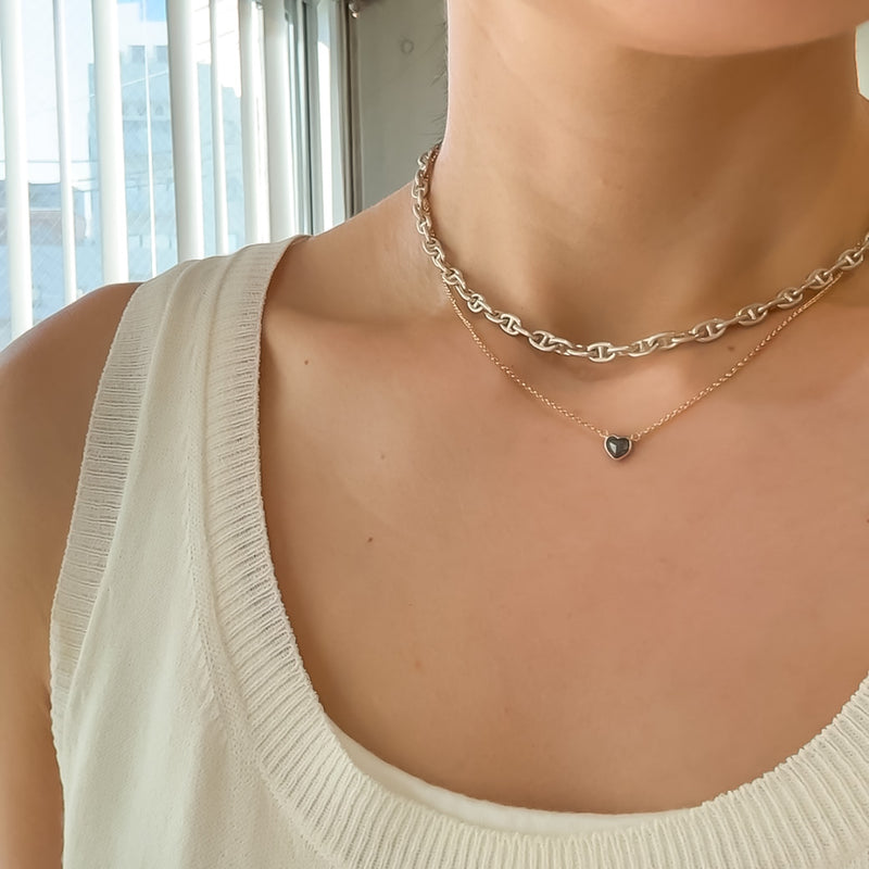 Heart Diamond Necklace