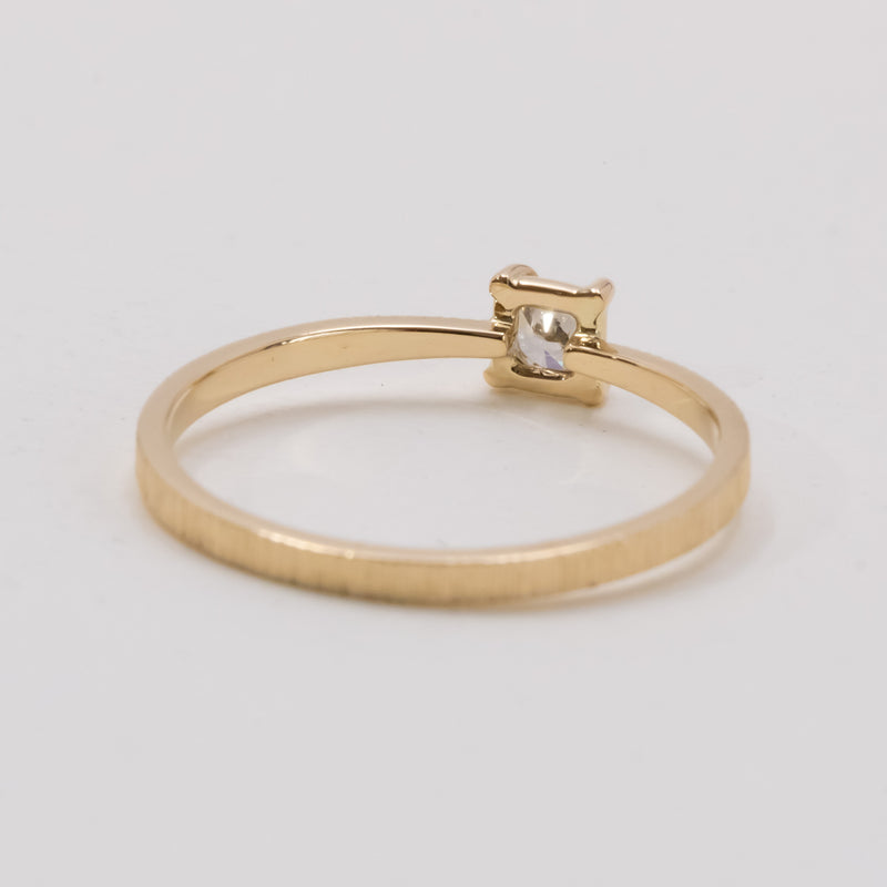 Baby Blue Diamond Ring