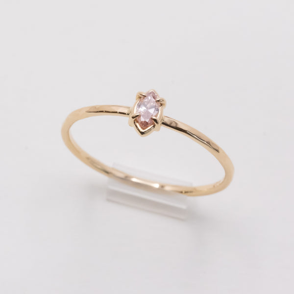Sakura Petal Diamond Ring