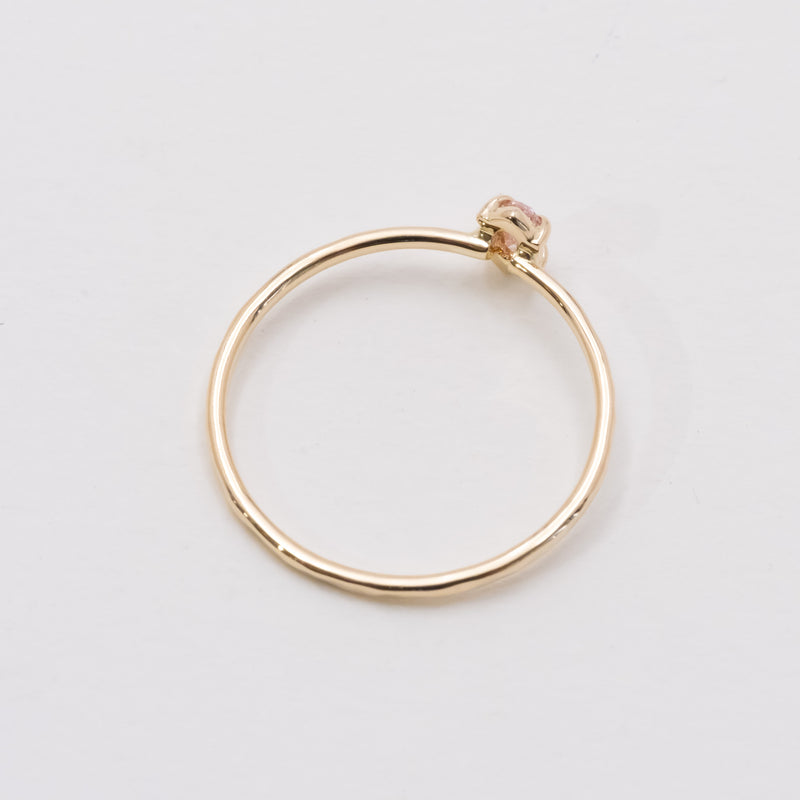 Sakura Petal Diamond Ring