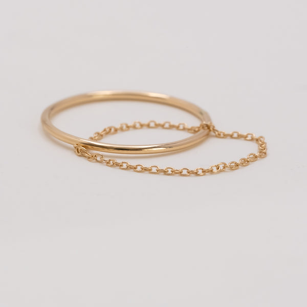 Thread chain ring plain