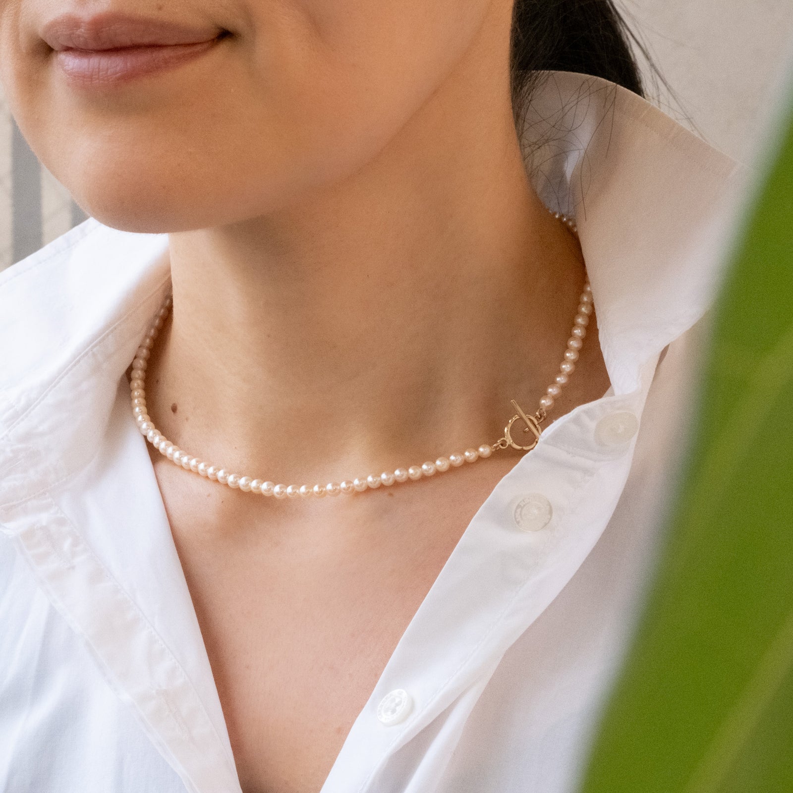 Akoya baby pearl necklace – lily & co.