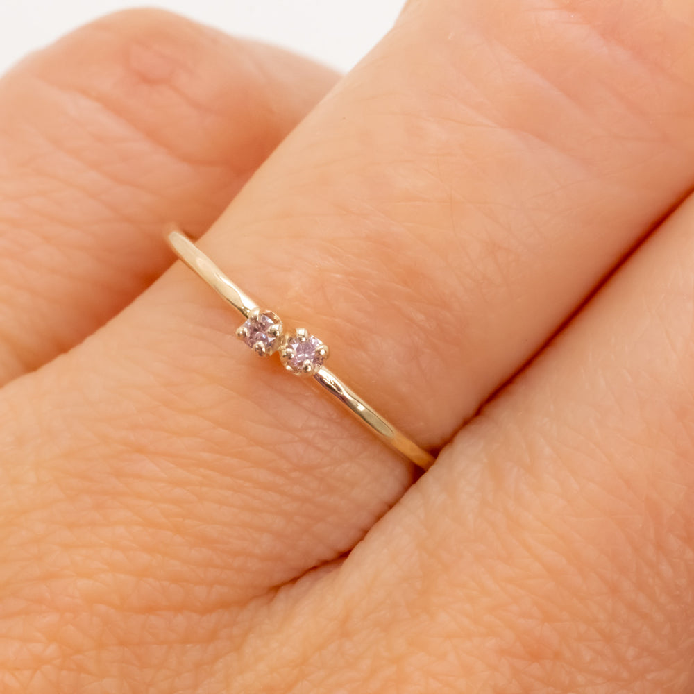 lily&co. K14YG 1粒 ダイヤリング lily & co. jewelry｜リリーアンドコー｜リリコジュエリー