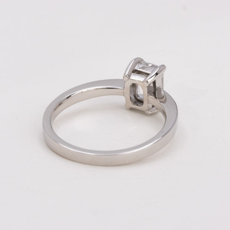 Emerald Cut Diamond Ring