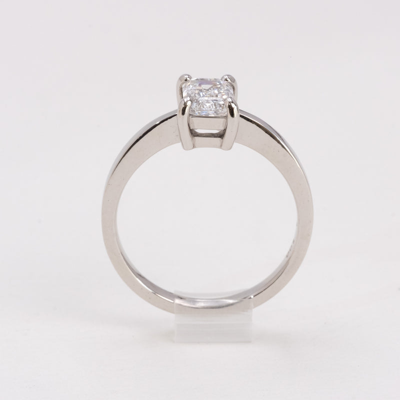 Emerald Cut Diamond Ring