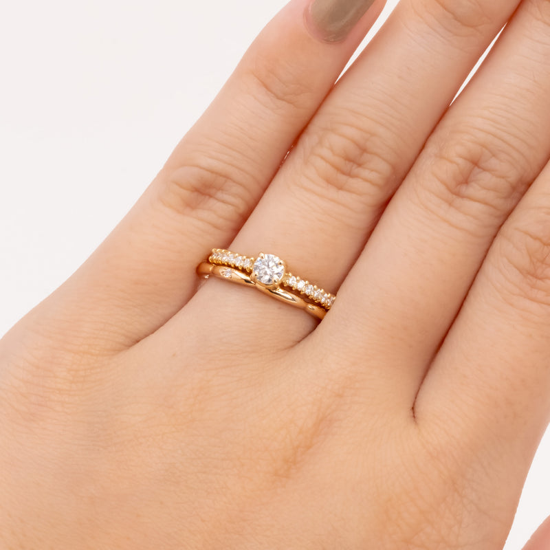 Blossom diamond ring