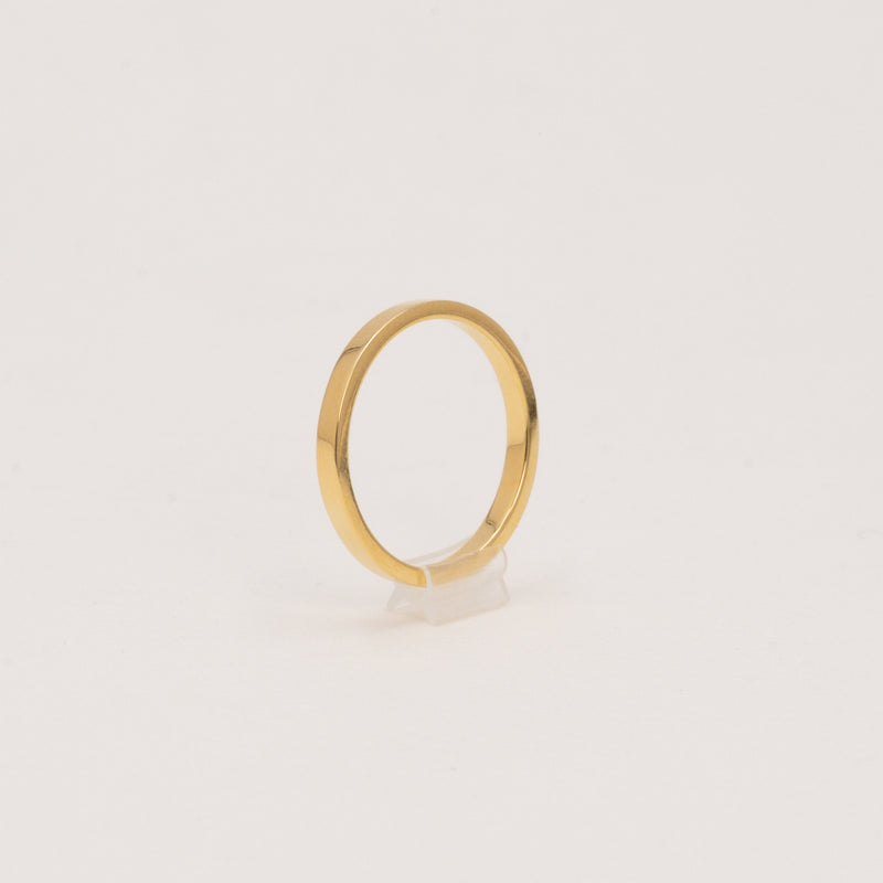 Plain Square Ring 2mm x 1.3mm