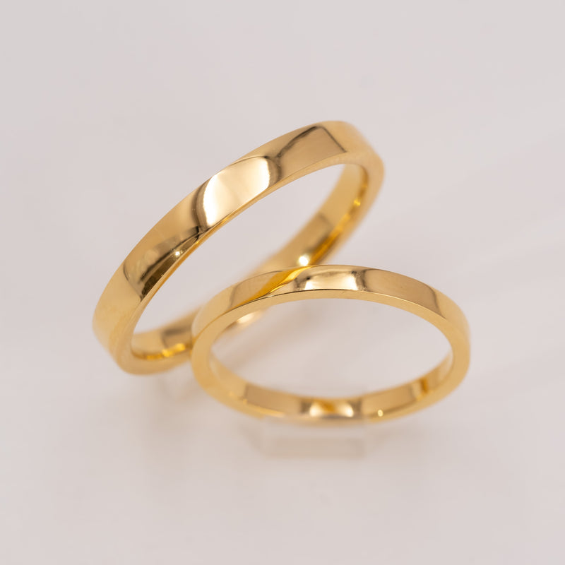 Plain Square Ring 2mm x 1.3mm