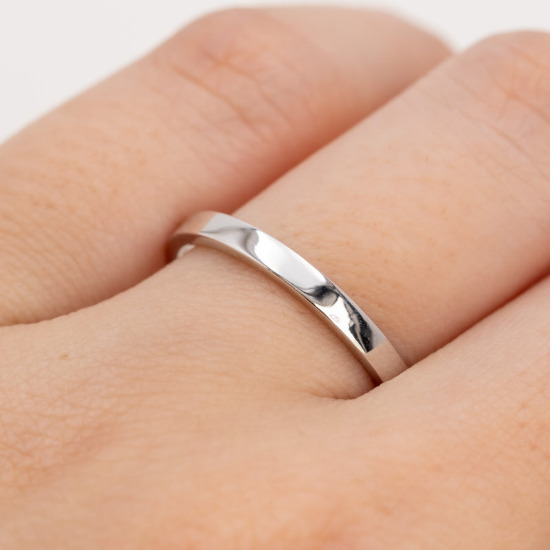Plain Square Ring 2mm x 1.3mm