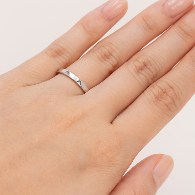 Plain Square Ring 2mm x 1.3mm