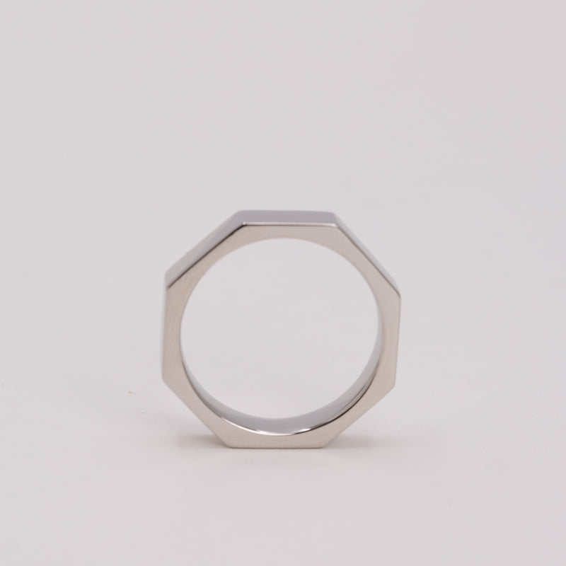 Faceted Stacking Ring 5mm