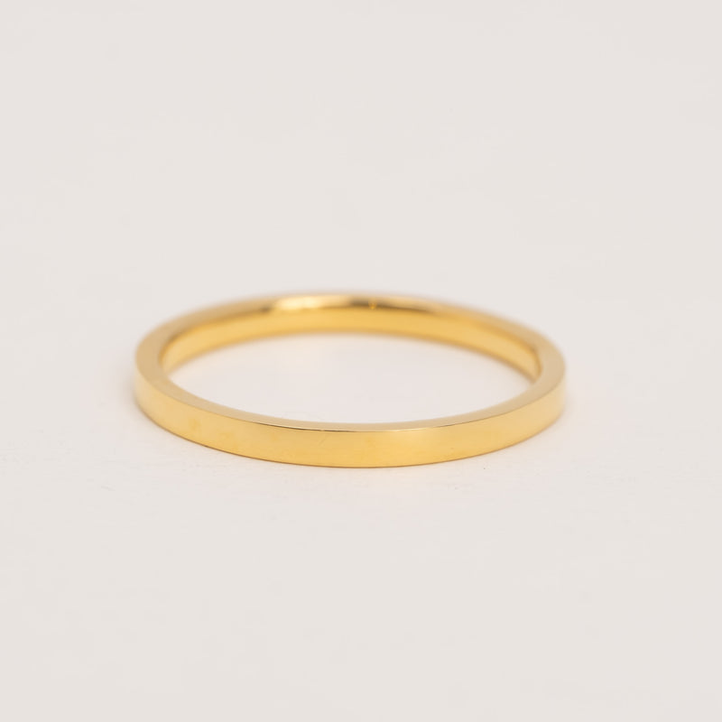Plain Square Ring 2mm x1.5mm