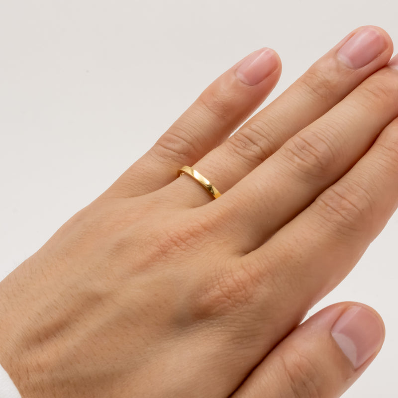 Plain Square Ring 2mm x1.5mm
