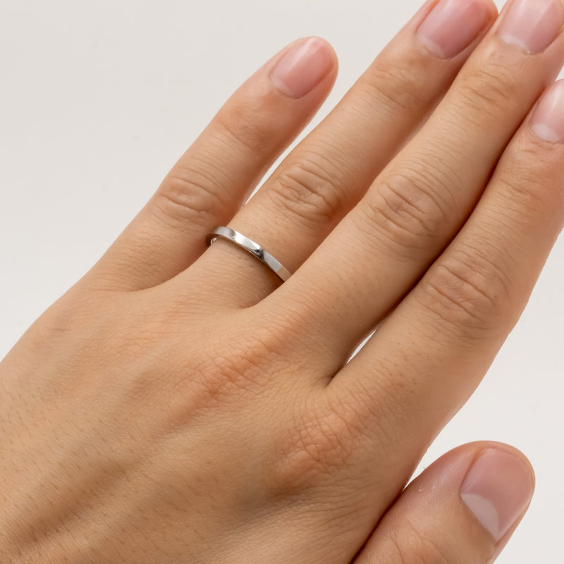 Plain Square Ring 2mm x1.5mm