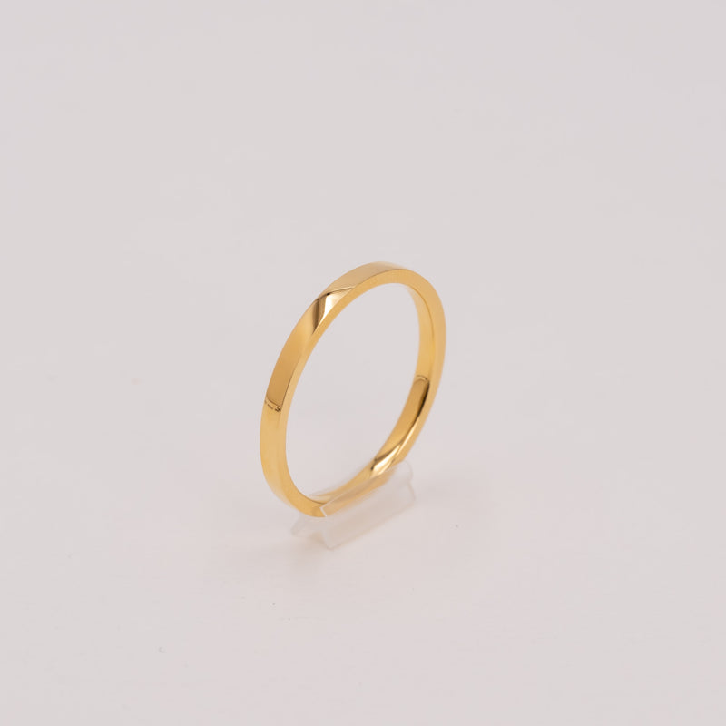 Plain Square Ring 2mm x1.5mm