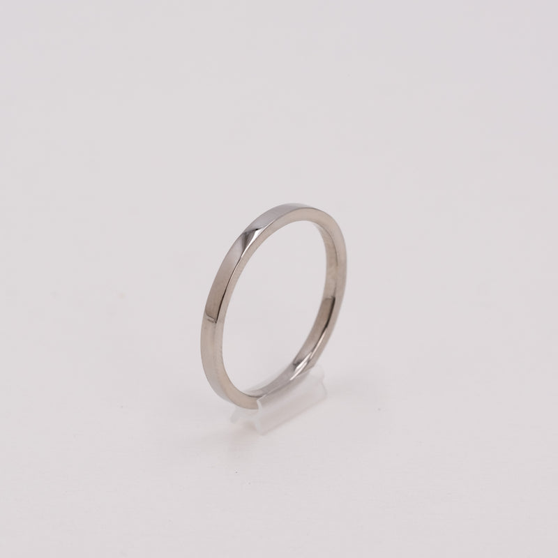 Plain Square Ring 2mm x1.5mm