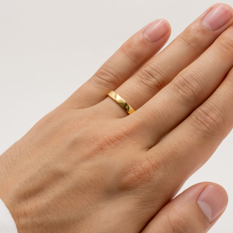 Plain Square Ring 3mm x 1.5mm