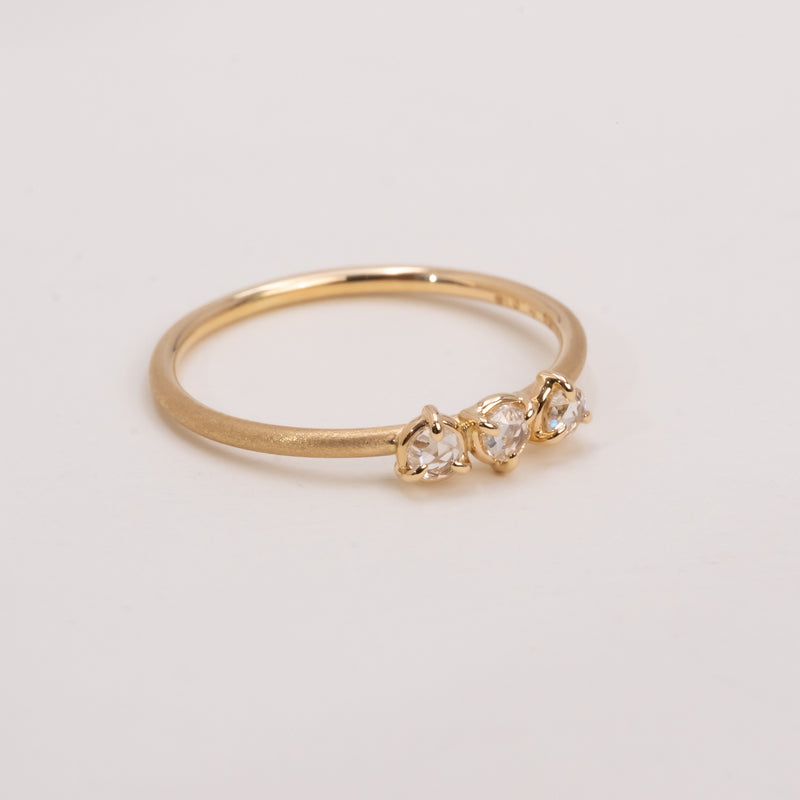 Dewdrop Diamond Ring – Trio