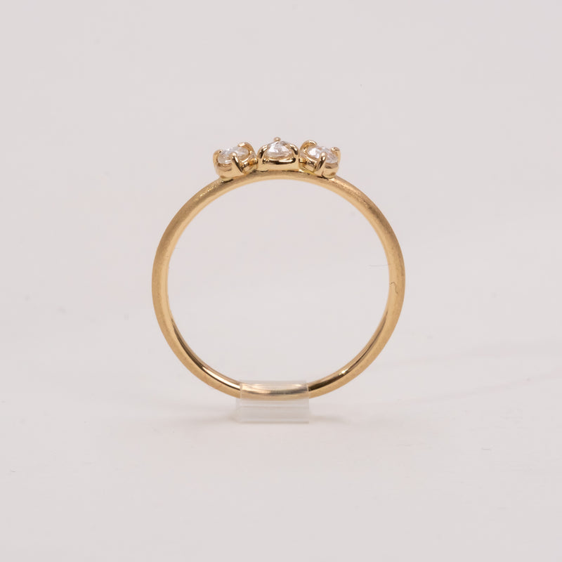 Dewdrop Diamond Ring – Trio